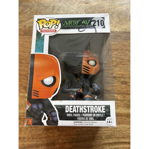 Funko Other - Funko Pop Television Arrow Deathstroke 210 Vinyl Figure DC Comics Orange